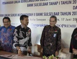 Obligasi Bank Sulselbar Dikabarkan Berkupon 9,35%