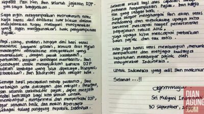 Penilaian Hasil Tax Amnesty: Menkeu Menerbitkan Surat ke DJP