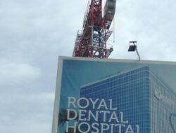 RS Khusus Gigi dan Mulut Terbesar Masuk Tahap Topping Off